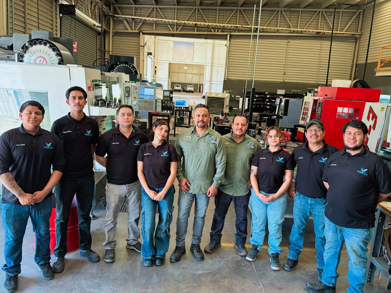Equipo humano de MAKINTECH Maquinados de Ingeniería
